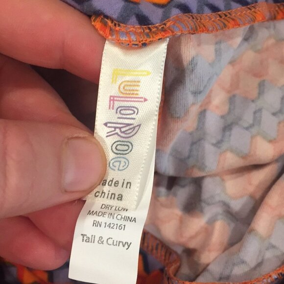 TC LuLaRoe Leggings DD41 4400 - Picture 3 of 3